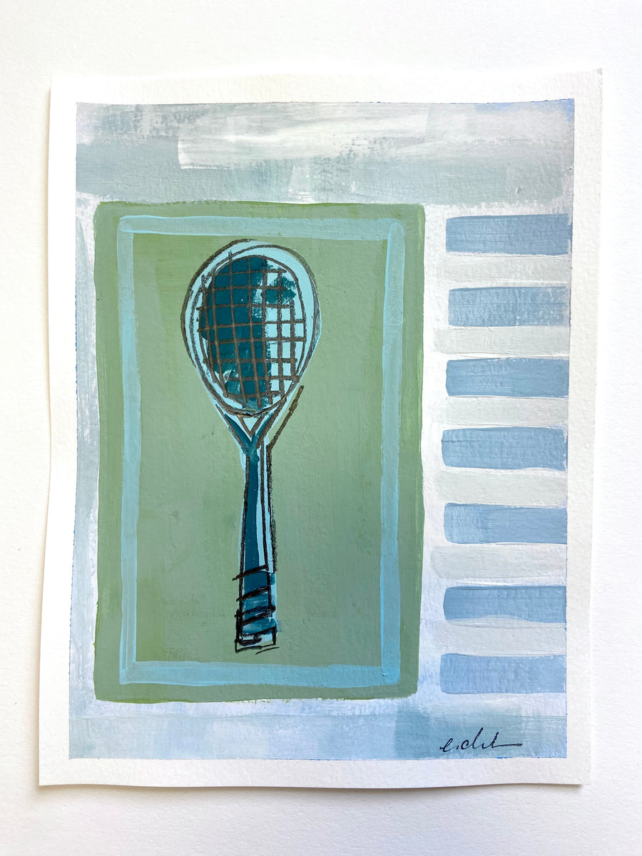 Racquet Club Blue Stripe