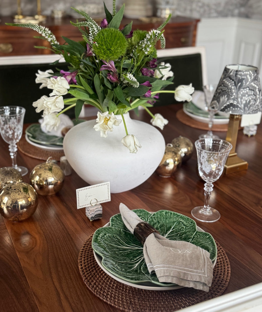 Marbled Paper Place Card Holders