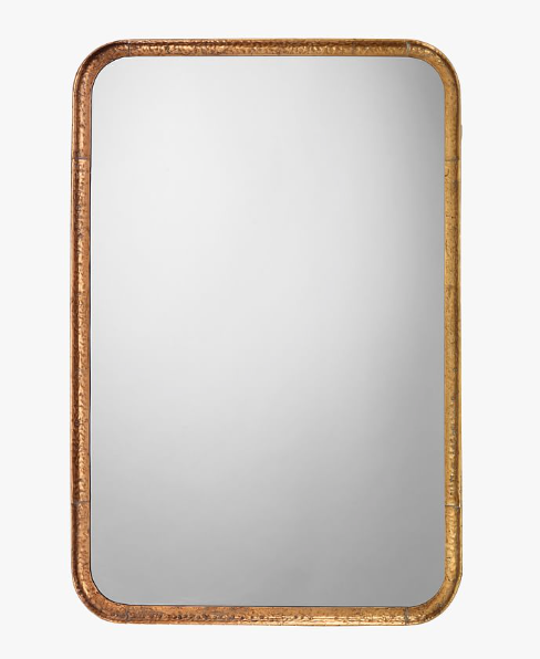 Pottery Barn Capital Rounded Rectangle Vanity Mirror