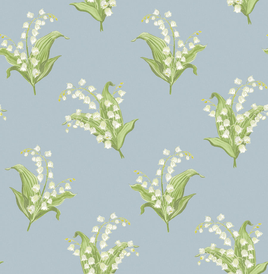 Farmington Lily of the Valley Wallpaper