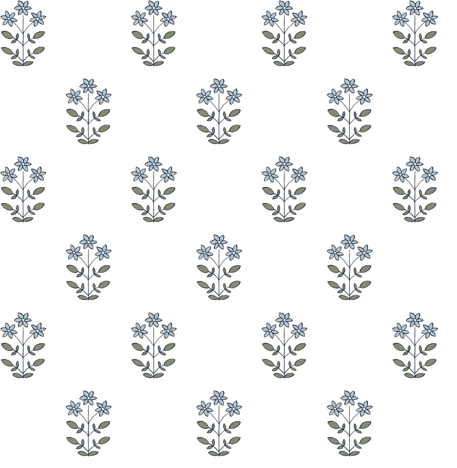 Kit Floral Wallpaper
